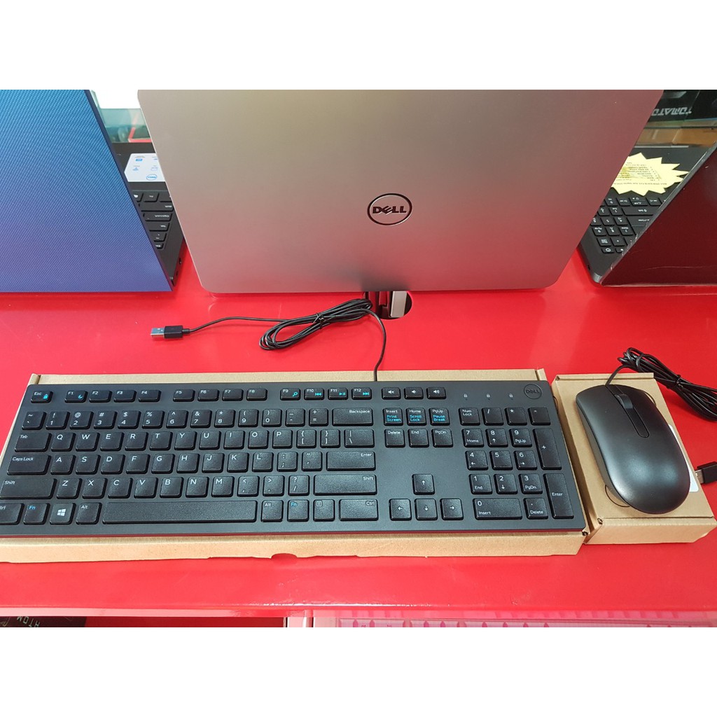 Bộ phím chuột Dell Kit-Dell Multimedia - Optical KB216 + MS116 có dây - Hàng chuẩn hãng có seri từng mã