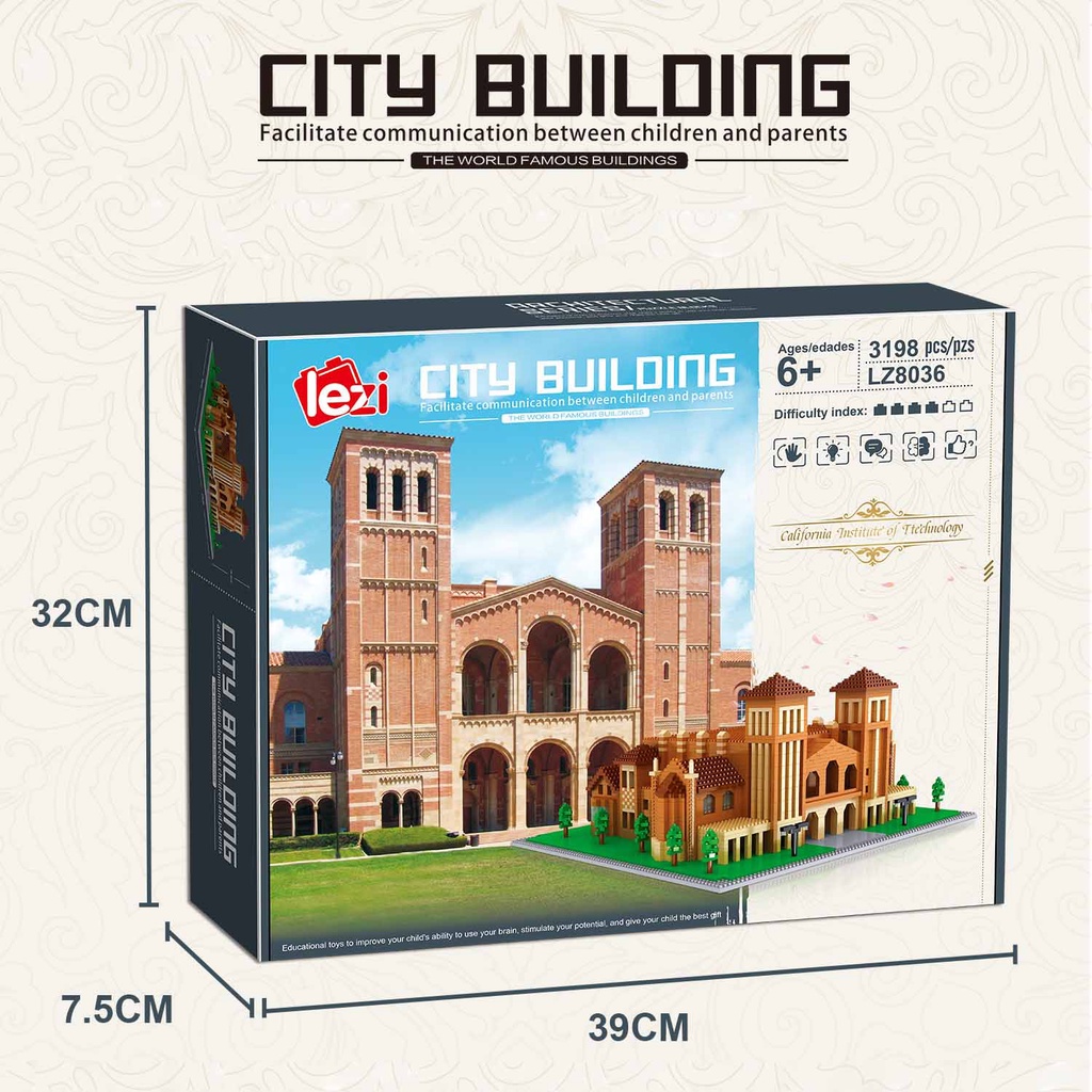 LEGO Mô Hình Lego Các Trường Đại Học Top Đầu Thế Giới Cao Cấp - MALIBU CORNER