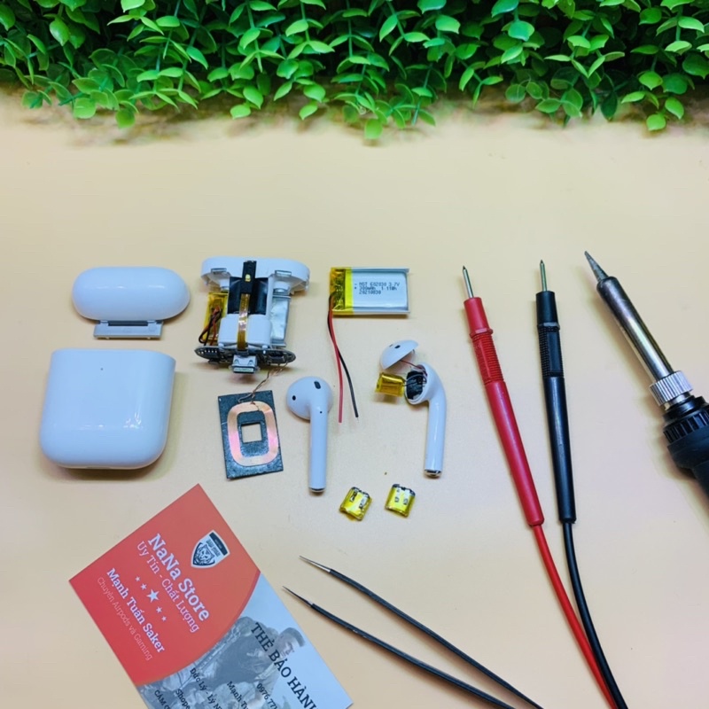 Pin Tai Nghe 3,7V , Pin Lithium 35/250/300mAh Cho Tai Nghe Bluetooth !