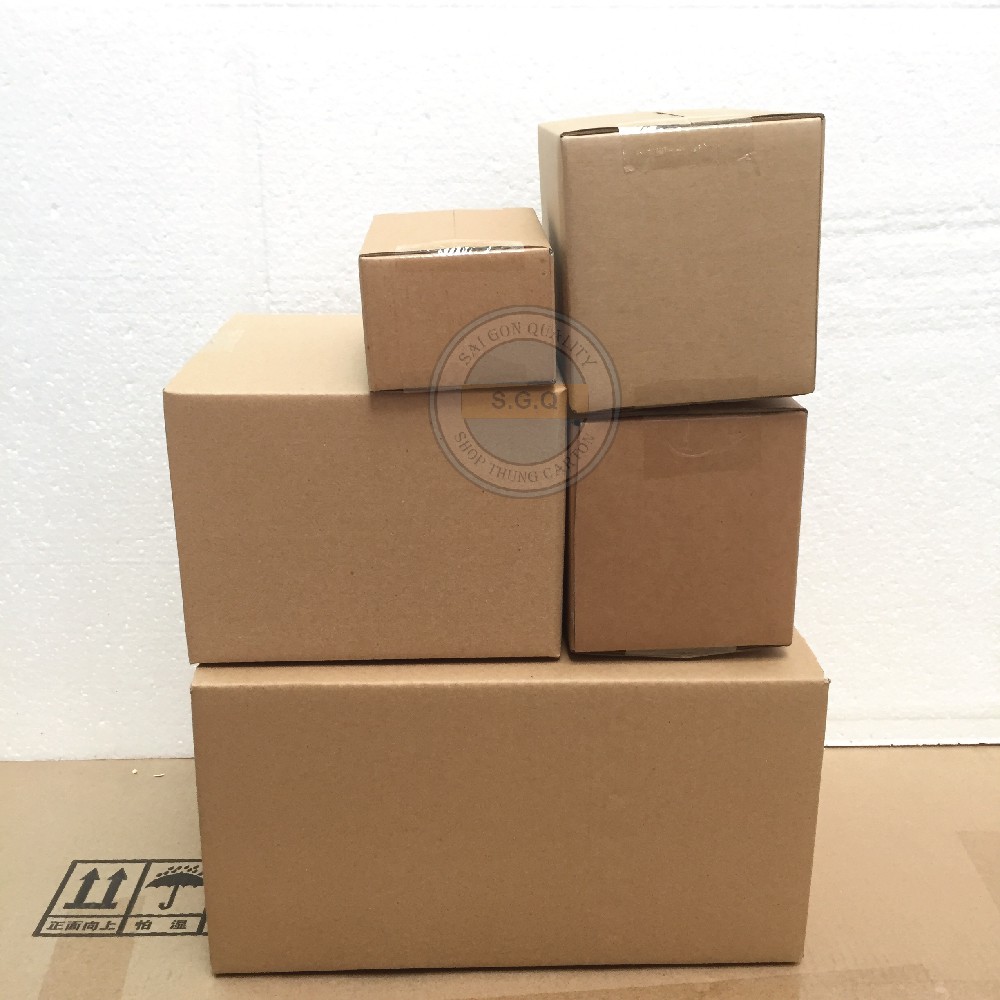 Hoả tốc hộp carton 20x15x6 - 50 Hộp