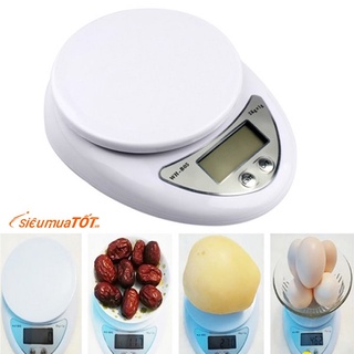 Cân điện tử nhà bếp trọng tải 5kg,cân tiểu ly điện tử nhà bếp