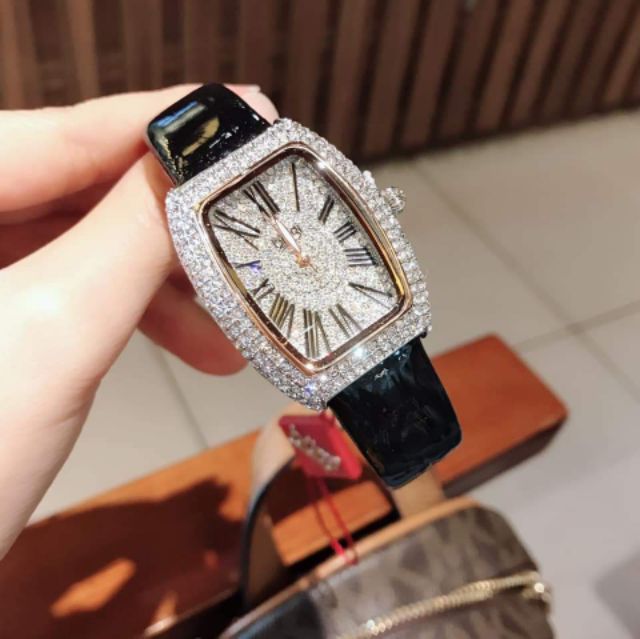 Đồng hồ nữ Burgi full đá Swarovski cực xinh