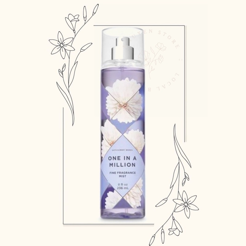 Xịt thơm toàn thân One In A Million ...Bath & Body Works | Thế Giới Skin Care