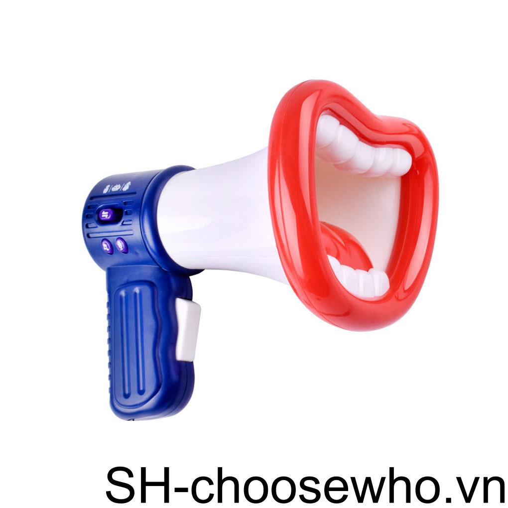 Loa Micro Đồ Chơi Megaphone Cầm Tay Thay Đổi Giọng Nói Vui Nhộn Màu Sắc Ngẫu Nhiên Dành Cho Trẻ Em