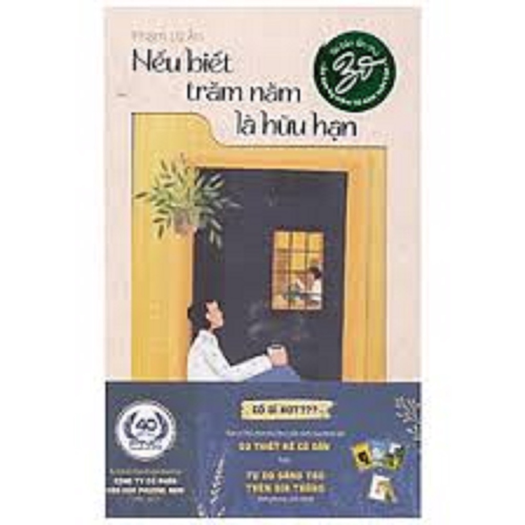 Sách : Nếu biết trăm năm là hữu hạn tb lần thứ 30 bìa mới pn