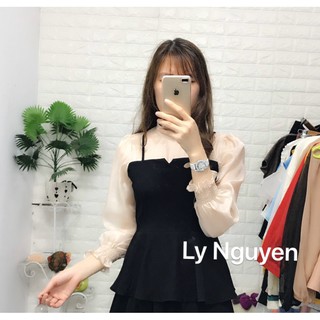 ÁO SƠ MI PEPLUM SIÊU ĐẸP (ẢNH THẬT 100% DO SHOP TỰ CHỤP)