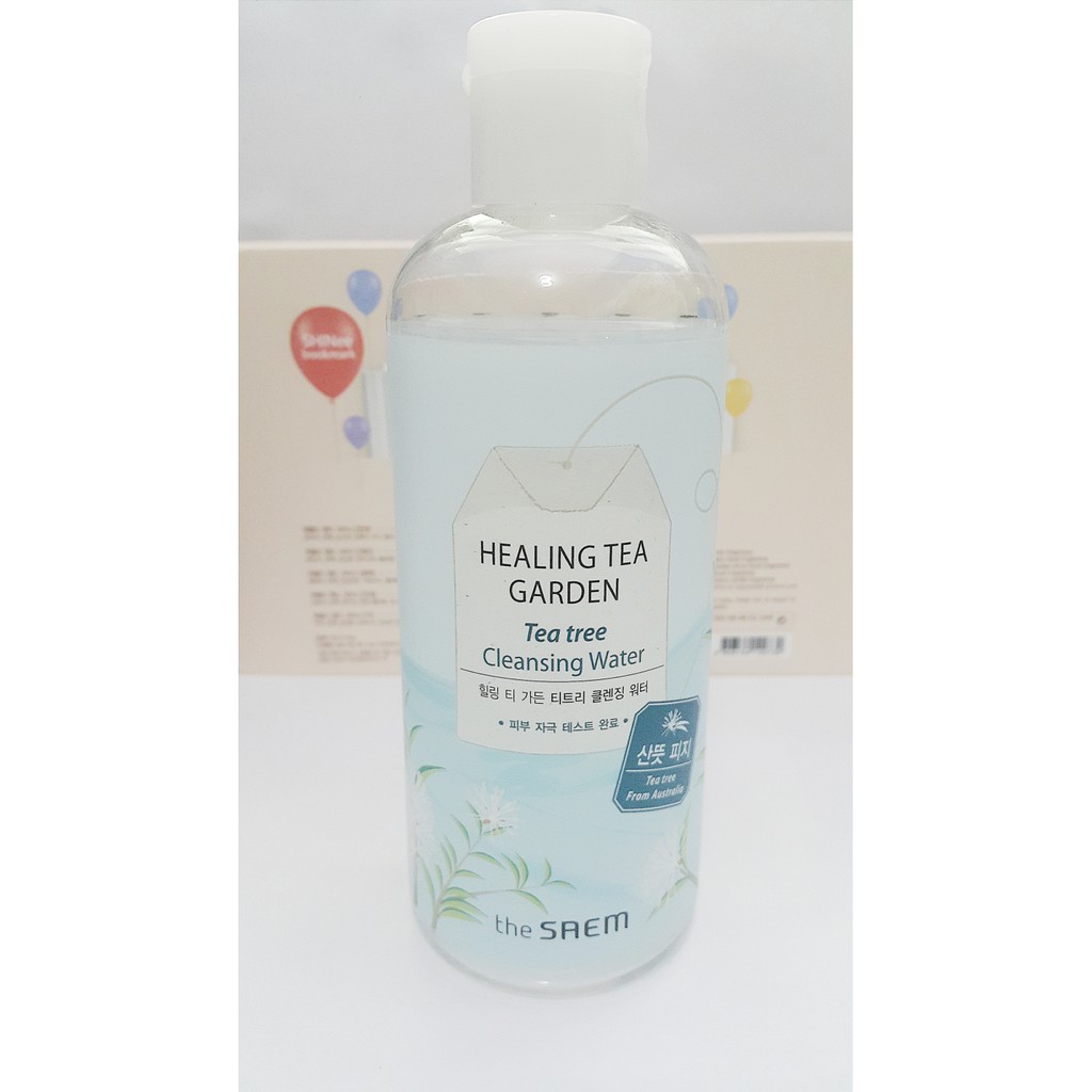 Tẩy Trang The Saem Healing Tea Cleansing Water 300ml TheSaem Tea Tree | Green Tea | White Tea daothinhuquynh