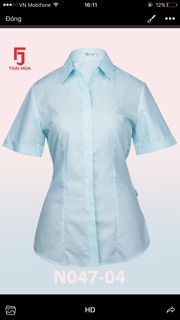 Áo sơmi công sở Thái Hoà