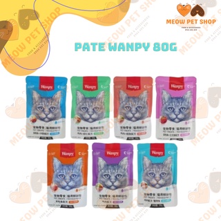 Thức Ăn Cho Mèo Pate Wanpy 80g - Thức ăn chó mèo giá sỉ