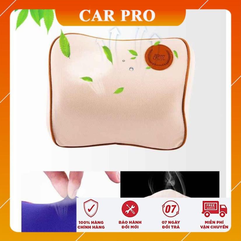  Gối tựa đầu và lưng cao su non ngồi ghế ô tô chính hãng Fuman - CAR PRO