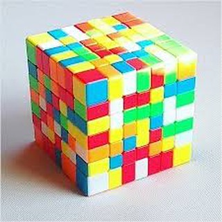 Rubic 7x7 hàng cao cấp không viền có quyển sách hướng dẫn dành cho thi đấu quốc tế
