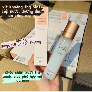 Xịt khoáng tế bào gốc OCEAN WAVE LUMINOUS FISRT SERUM.