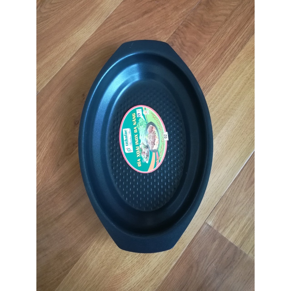 Dĩa Bò Né Sâu Lòng,Đĩa Hấp Cá Om Cá Chống Dính Đa Năng Lòng Sâu Inox-Tiến Thành