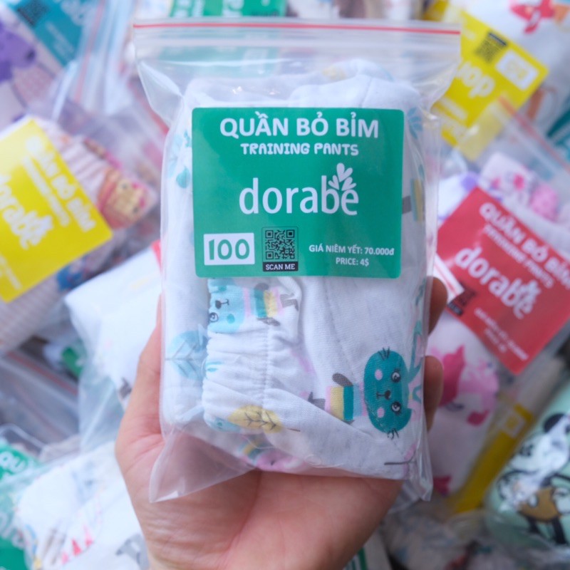 Quần bỏ bỉm Dorabe cao cấp dành cho bé từ 4 đến 22kg