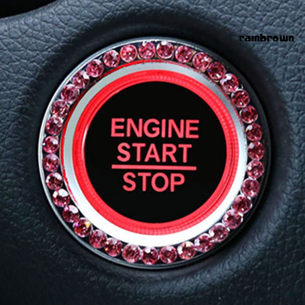 Vòng trang trí nút khởi động động cơ xe hơi