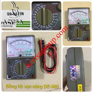 Đồng hồ đo vạn năng depee de-960tr