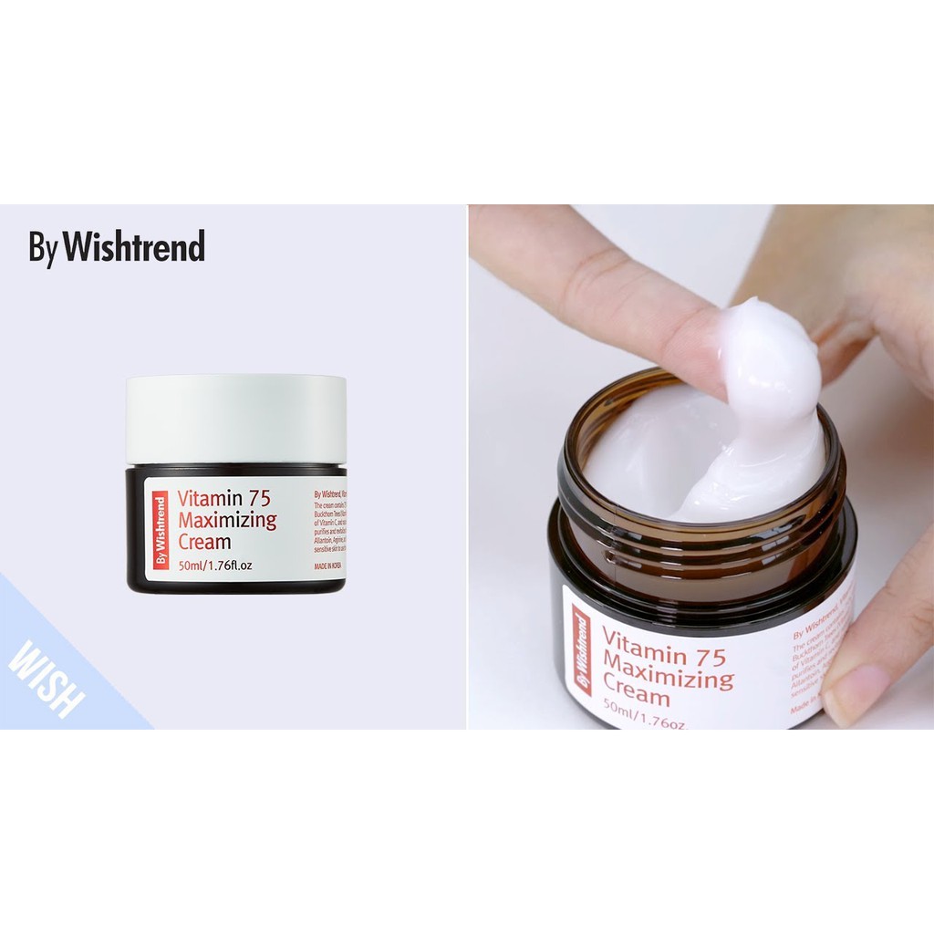 Kem dưỡng Vitamin 75 Maximizing Cream By Wishtrend