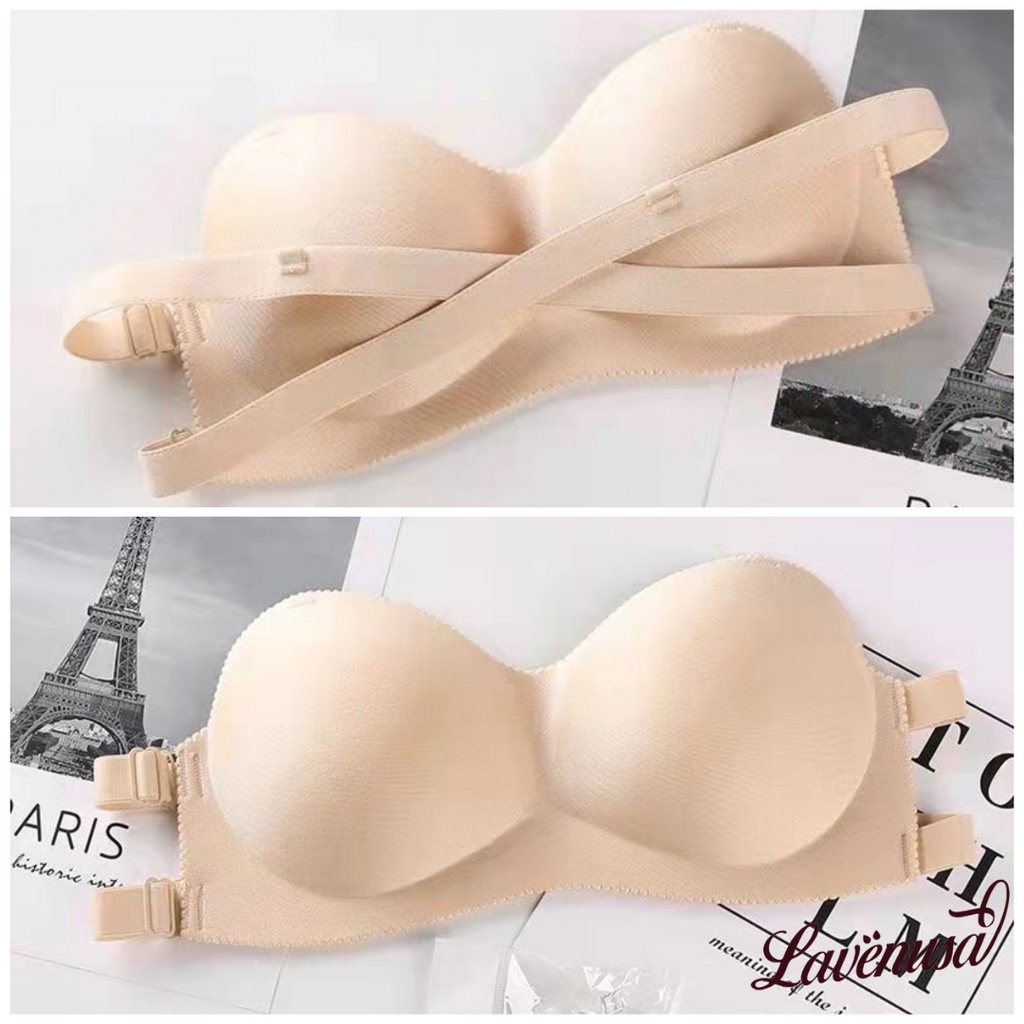 Áo lót nữ Đúc su Không gọng không dây nâng ngực chống tụt LAVENUSA AL03