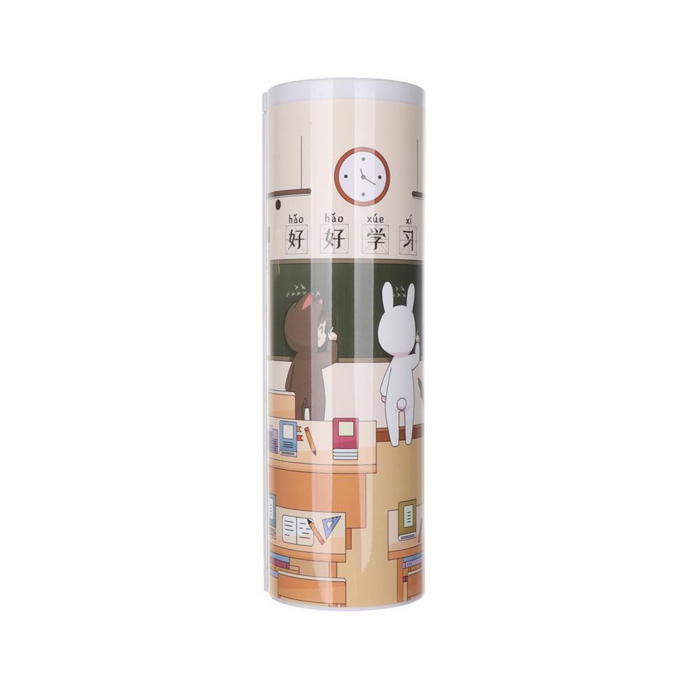 HECCEH Hộp Bút Kim Tuyến Hình Trụ Đa Năng Tiện Dụng