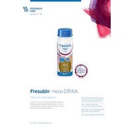 Sữa Fresubin Hepa của Đức dinh dưỡng chuyên biệt cho người bệnh gan, suy gan 1 lốc 4 chai 200ml