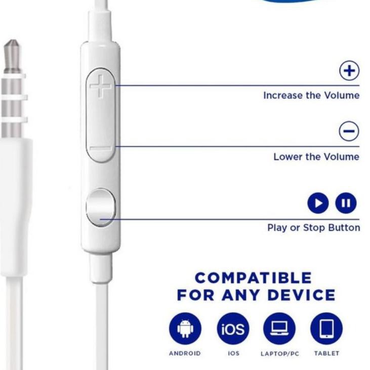Tai Nghe Nhét Tai Có Mic 100% Cho Samsung Galaxy A71 A21S M31 | BigBuy360 - bigbuy360.vn