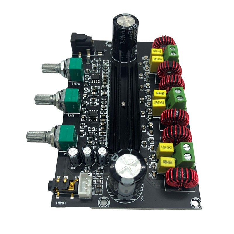 Mô Đun Khuếch Đại Âm Thanh Kỹ Thuật Số xh-m573 tpa3116d2 2 * 80w100w 2.1 tpa3116