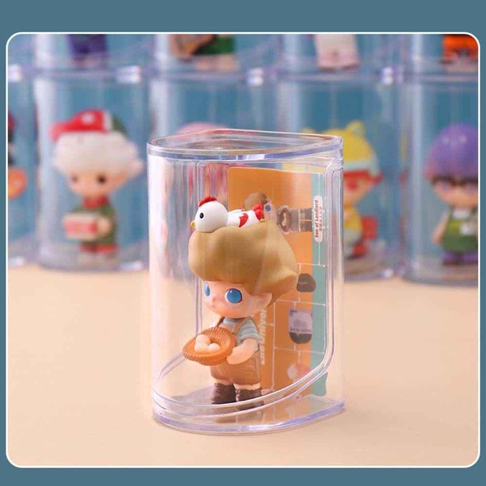 Giá Đỡ Trưng Bày Mô Hình Anime Bằng Acrylic Trong Suốt Chống Bụi