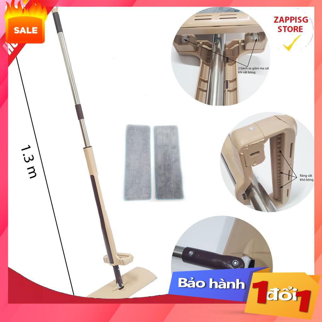 Cây lau nhà thông minh tự vắt,Chổi lau nhà tự vắt Spin Mop  - Bảo hành 1 đổi 1