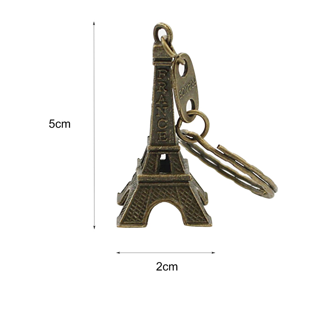 Móc khóa kim loại tháp Eiffel