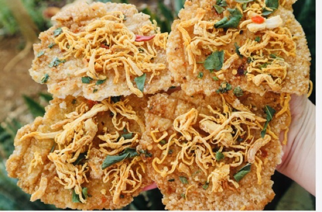 120gr cơm cháy khô gà hút chân không