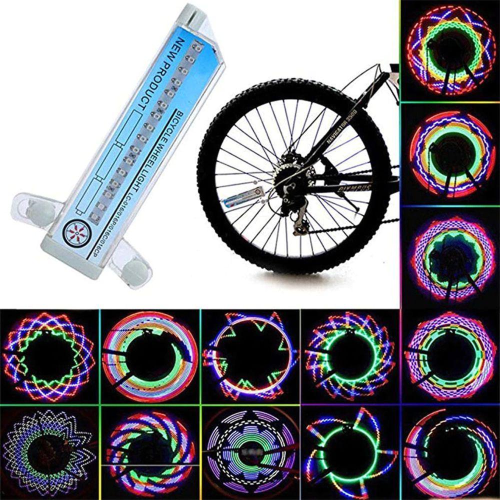 Bánh Xe Đạp Có Đèn LED 32 Họa Tiết Độc Đáo