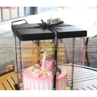 Ruy băng Happy Birthday voan pha lụa 2,5cm
