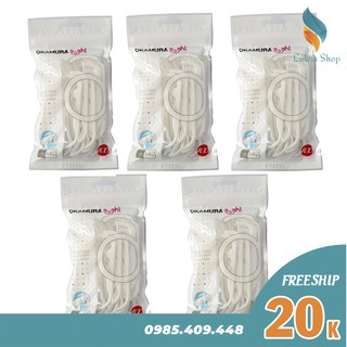 Combo 5 Gói Tăm chỉ nha khoa cao cấp Okamura Asahi - Bịch 40 cây