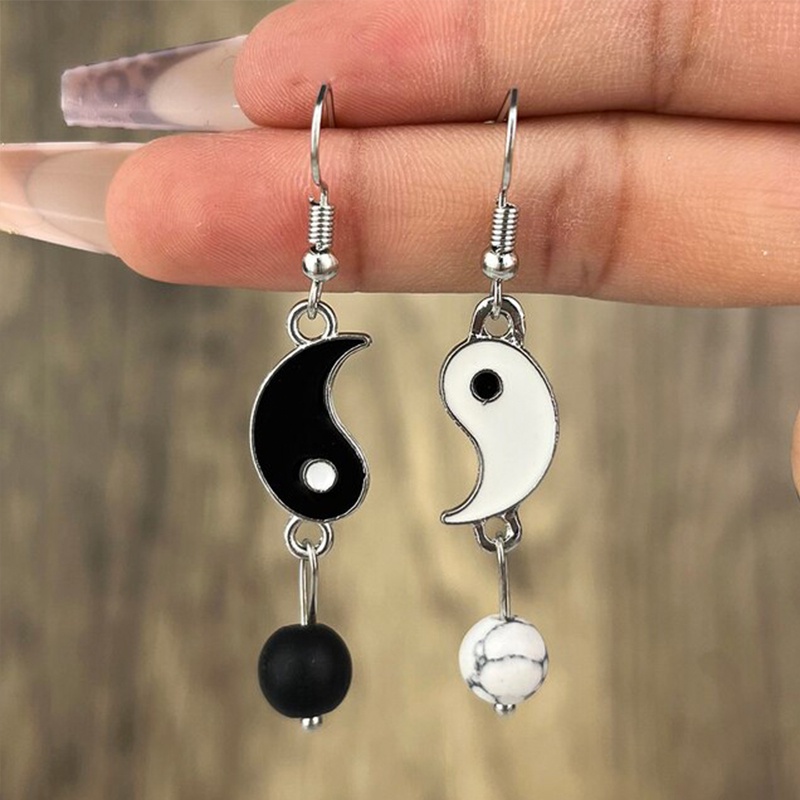 Bông Tai Hình Quả Bóng Tròn Phối Chi Gossip Đơn Giản Lãng Mạn Thời Trang Cho Nữ