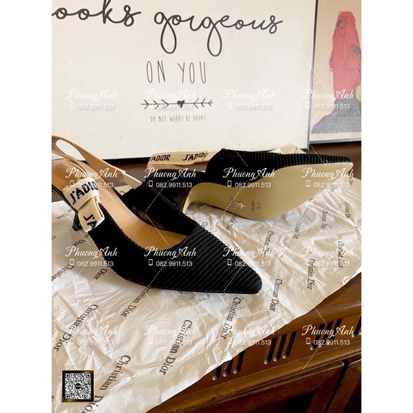 Sandal Dior Gân Gót 3F Full Size 35-39