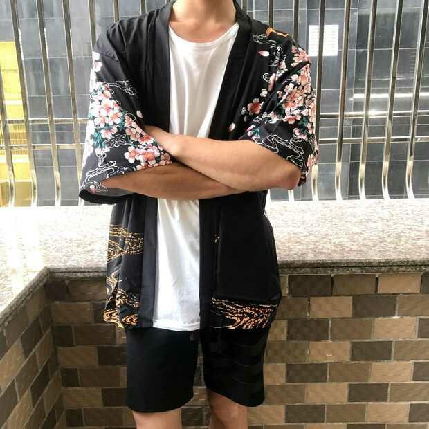 Haori/kimono cá Koi | BigBuy360 - bigbuy360.vn