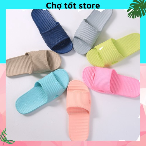 ⚡SỈ GIÁ HỦY DIỆT⚡ Dép Đi Trong Nhà Nhựa Nguyên Khối vrg2067_DU5 Chợ Tốt Store