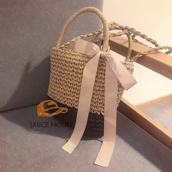 TÚI CÓI VINTAGE TÚI ĐEO VAI CẦM TAY NỮ ĐI BIỂN CHỤP HÌNH
