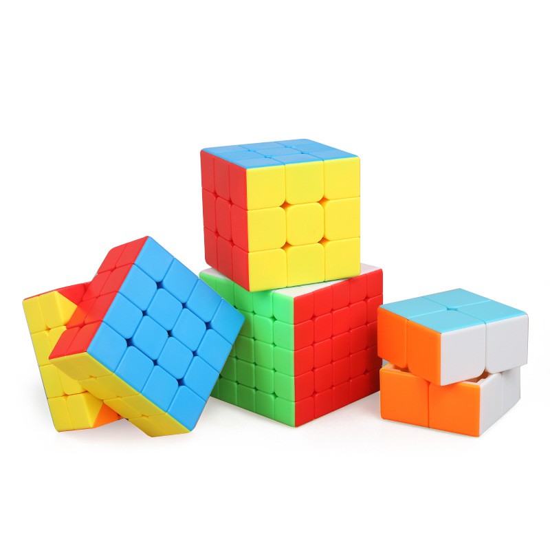 ❤️ HOTSALE ❤️ Combo Hộp 4 Rubik SENGSO LEGEND 2x2 3x3 4x4 5x5 Xoay trơn mượt, bẻ góc tốt