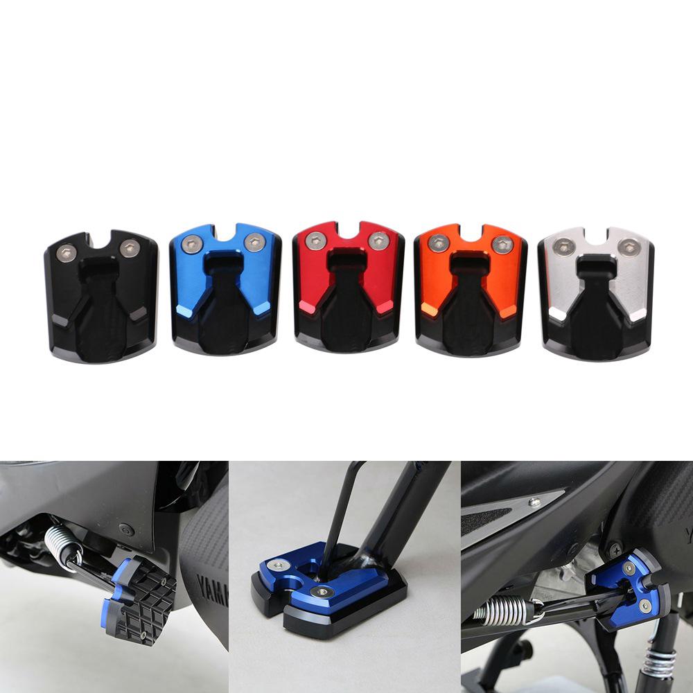 Đế đỡ thanh chống chân CNC màu đen cho Yamaha Nmax155 N-Max 155