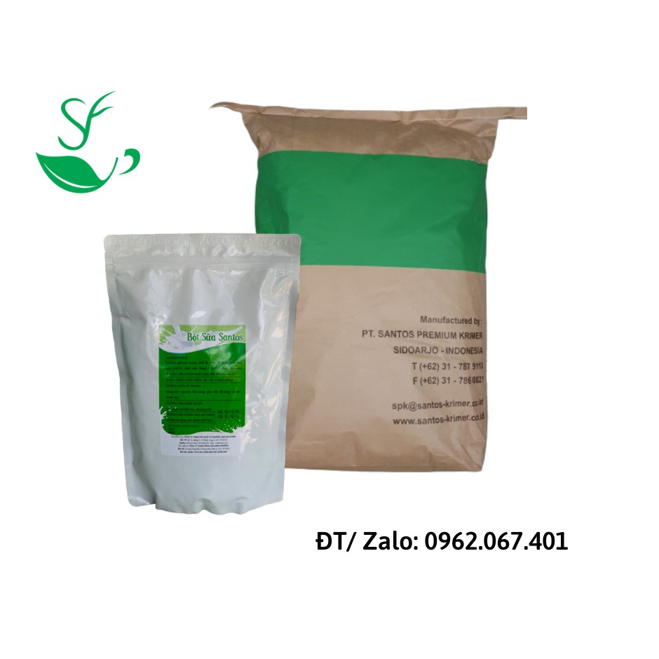 Bột pha trà sữa Santos 35D (túi 1kg) - Béo ngậy, Tôn vị trà