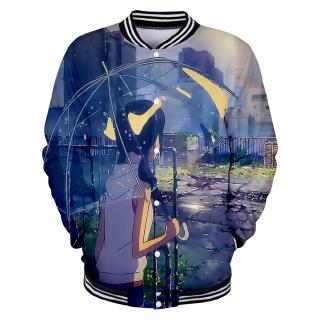 Áo Bóng Chày Tay Dài Phong Cách Anime