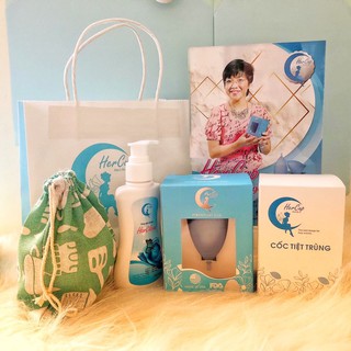 Cốc nguyệt san Hercup mẫu cũ thanh lý gốc