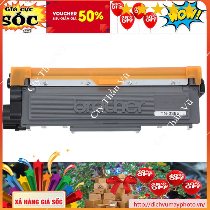 Hộp mực in BROTHER TN2385 dùng cho máy in HL 2366DW MFC L2701DW 2321D 2361DN  chất lượng bản in đẹp kholinhkienmayin