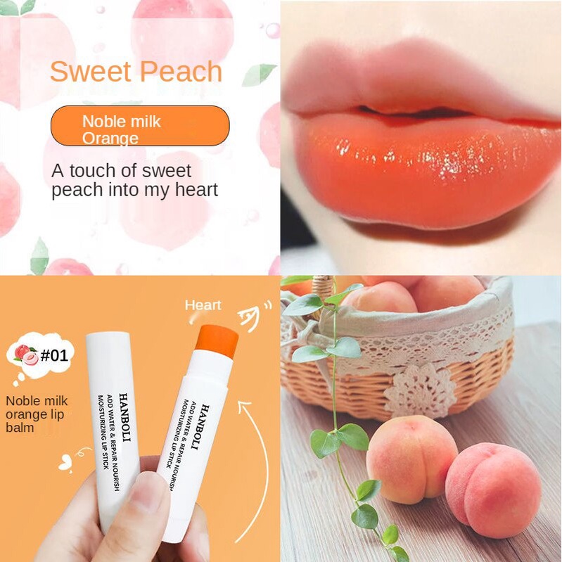 [Hàng mới về] Son dưỡng môi dưỡng ẩm màu sắc thời trang