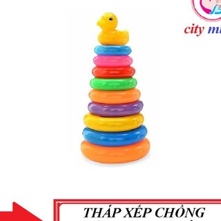 Tháp xếp chồng vịt cho bé loại 1 ( 9 vòng )