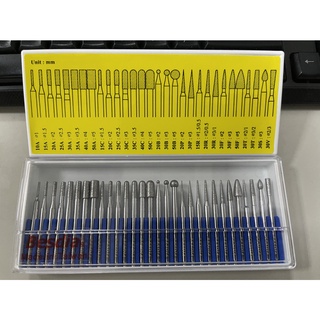 Bộ mũi mài kim cương BMS-30 BESDIA MADE IN TAIWAN, Bộ đầu mài kim cương BMS-30 BESDIA TAIWAN