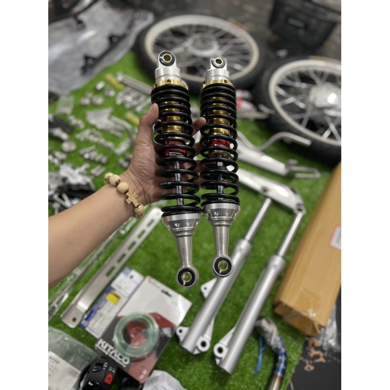 Phuộc yss mẫu mới cho wave dream cup 67 axelo