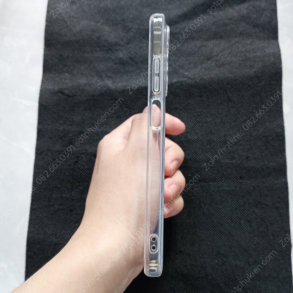 Ốp lưng Xiaomi Redmi Note 11 / Note 11s 4G (bản VN) loại dẻo đen và dẻo trong bảo vệ camera bền đẹp