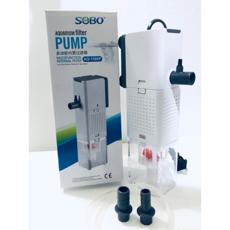 Máy Lọc Chìm Sobo AQ-500F AQ1000F AQ1500F AQ2000F - Bộ Lọc Nước Bên Trong Bể Cá